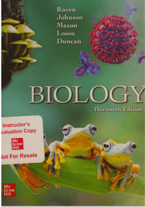 Biology, 13th Edition