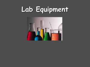 Common Laboratory Instruments