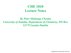 CHE 1010 Lecture Notes Mechanisms Alkanes Alkenes (1)