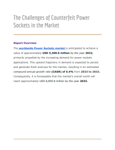 worldwide Power Sockets market