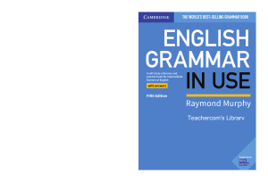 English Grammar in Use by Raymond Murphy
