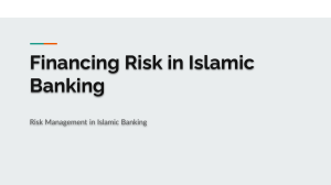 202 Module 2 Financing Risk in Islamic Banking