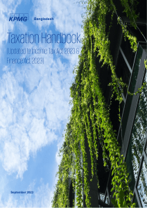 KPMG BD Taxation Handbook 2023