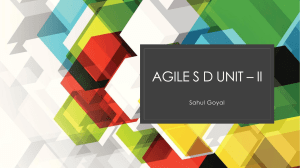 Agile S D UNIT – II share