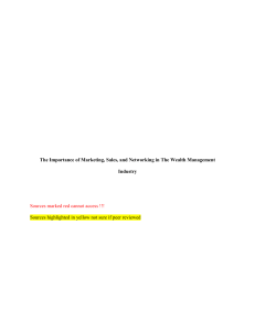 wealth management topic for thesis