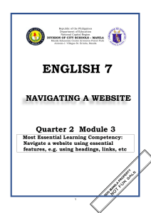 ENGLISH 7 Q2 Mod3