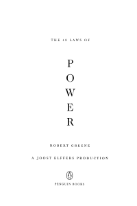 Greene, Robert - The 48 Laws of Power (2000, Penguin Books) - libgen.li