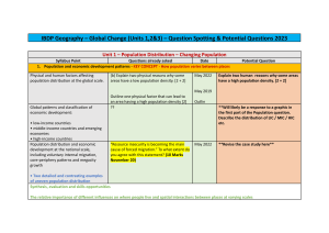 past questions and question spotting 2023 global change