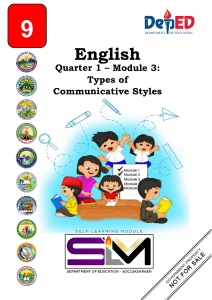 English9 q1 mod3of3 TypesofCommunicative-Styles v2