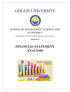 GU- STUDENT BOOK FORMAT  financial statement analysis
