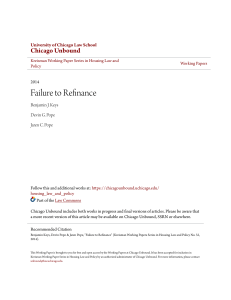 Failure to Refinance (1)