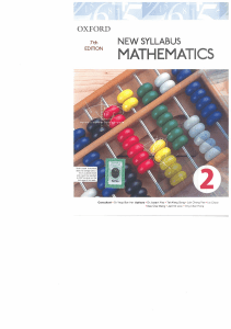 New Syllabus Mathematics 7th Edition Textbook