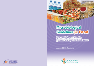 food leg Microbiological Guidelines for Food e