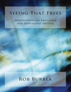 Seeing That Frees by Rob Burbea