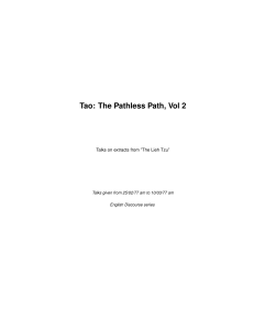 Kotobati - Tao  The Pathless Path, Vol 2 ( PDFDrive )