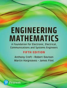 Engineering Mathematics Textbook for Engineers