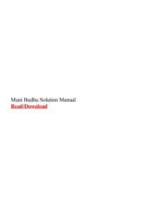 pdfcoffee.com muni-budhu-solution-manualpdf-3-pdf-free