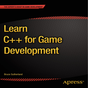 Learn C for Game Development 1st ed