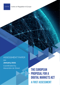 3- The European proposal for a Digital Markets Act A first assessment