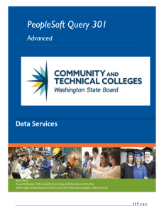 PS Query Community College