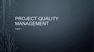 project quality management  part 1 (1)