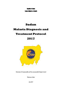 sudan malaria treatment protocol final.21 nov docx