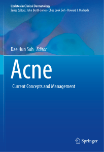 Acne. Current concepts and management - Hun Suh - 2021