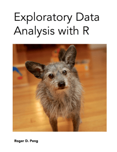 Exploratory Data Analysis with R - Roger D. Peng
