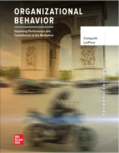 Organizational Behavior, 7e