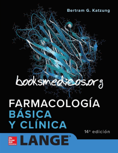 Farmacologia Basica y Clinica Katzung 14a Edicion