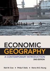 Economic Geography: A Contemporary Introduction