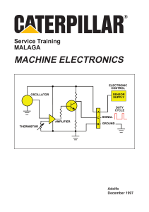 Service Training MALAGA MACHINE ELECTRON