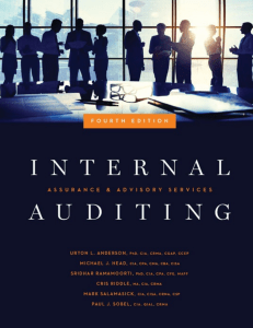 Internal Auditing - Andersen