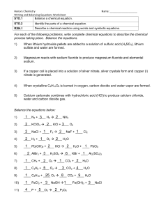 Worksheet- Balancing Equations(Autosaved)