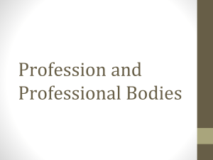 01- Profession and Professional Bodies in IT