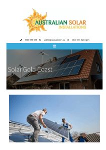 Solar Gold Coast