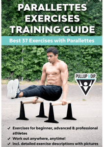 2. Parallettes Exercises Author Pullup & Dip