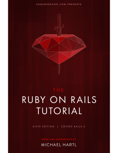 The Ruby on Rails Tutorial by Michael Hartl