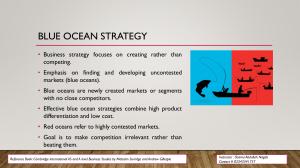 Blue Ocean strategy