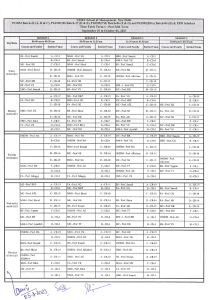 Time Table - Term-1 - Post Mid Term - Final (1)