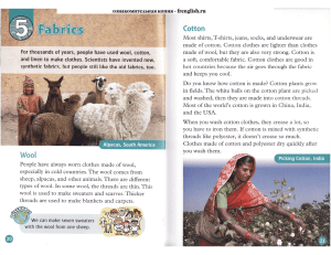 U9-Extra Reading-Fabrics