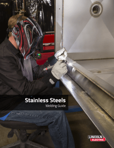 Stainless Steels Welding Guide