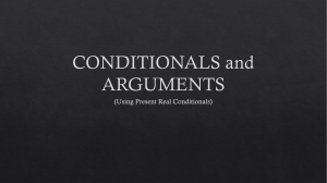CONDITIONALS-and-ARGUMENTS