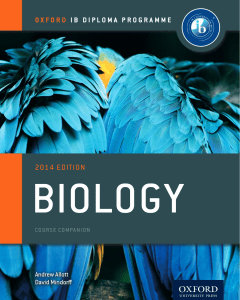 biology - course companion - andrew allott and david mindorff - oxford 2014