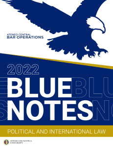 2022-BLUE-NOTES-POLITICAL-AND-INTERNATIONAL-LAW