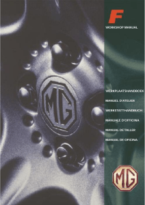 mgf workshop manual