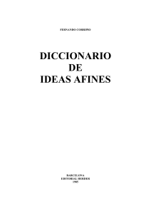 Diccionario de ideas afines - Fernando Corripio