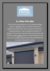 Roofing Whyalla