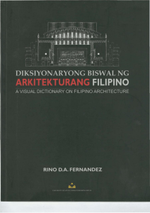 Filipino Architecture Visual Dictionary