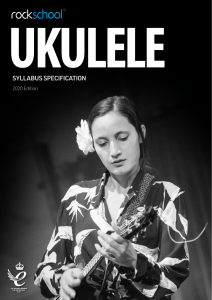 Rockschool Ukulele Syllabus Specification 2020 Edition